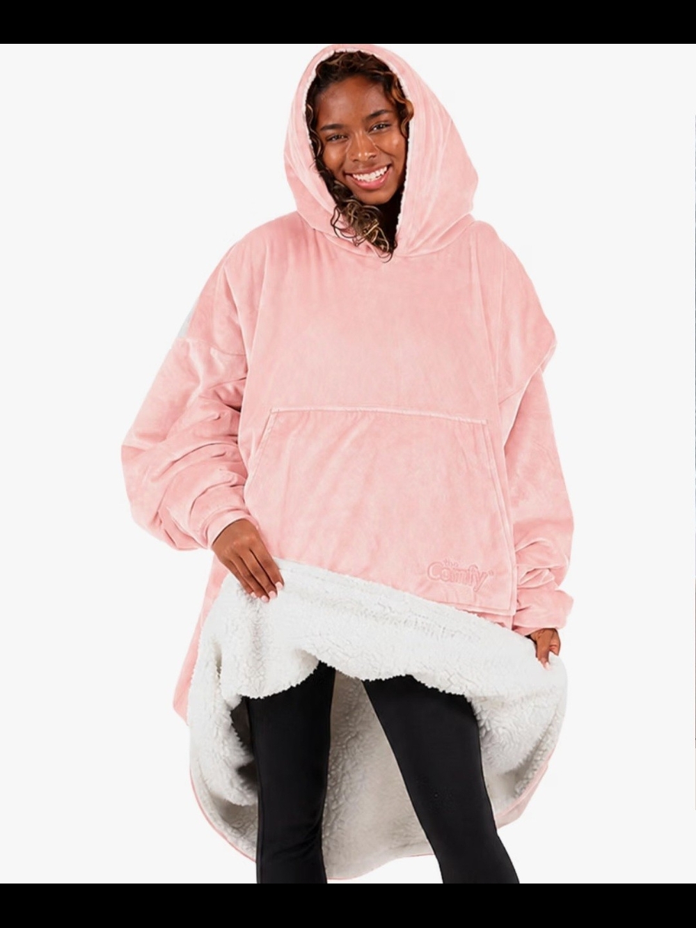 THE COMFY Original | Shark Tank | Patented | Sherpa Wearable Blanket Hoodie